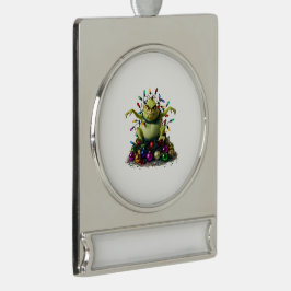 Bannerdekoration Banner-Ornament Silber