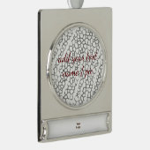 Bannerdekoration Banner-Ornament Silber (Rechts)