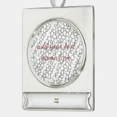 Bannerdekoration Banner-Ornament Silber (Links)