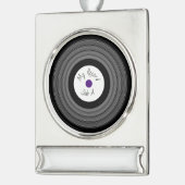 Bannerdekoration für Aufnahmen Banner-Ornament Silber (Links)