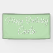 Bannerdekoration für Geburtstagspartys - Individue Banner (Horizontal)