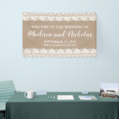 Bannerdekoration, rustikal banner (Messeveranstaltung)