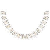 Bannerfahnen für Bienen - Beige Wimpelkette (Alle)