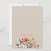 Bannerflagge im ersten Jahr der Wildblume | WILDBL Einladung (Vorderseite)