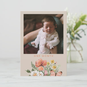 Bannerflagge im ersten Jahr der Wildblume WILDBL Einladung