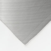 Bannerhintergrundtextur Metall Fleecedecke (Ecke)
