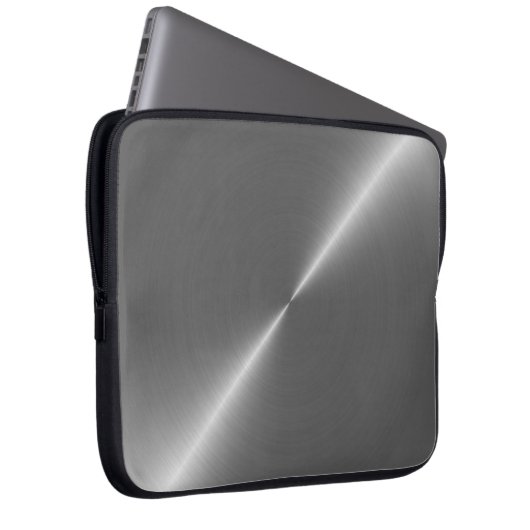 Bannerhintergrundtextur Metall Laptopschutzhülle (Vorne Rechts)