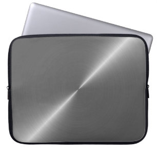 Bannerhintergrundtextur Metall Laptopschutzhülle