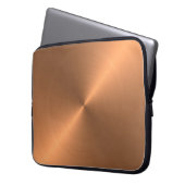 Bannerhintergrundtextur Metall Laptopschutzhülle (Vorderseite Links)
