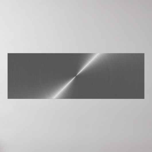 Bannerhintergrundtextur Metall Poster (Vorne)