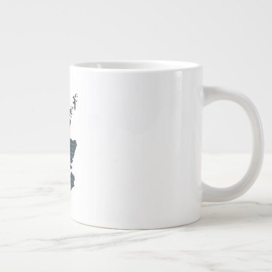 Bannerman Clan Abzeichen Jumbo Tasse (Rechts)