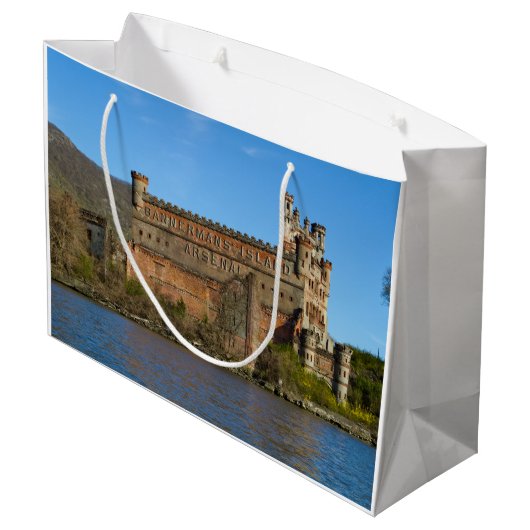 Bannerman Schloss Große Geschenktüte (Rückseite Schrägansicht)