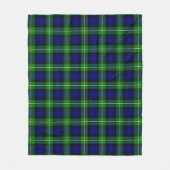 Bannerman-Tartan Fleecedecke (Vorderseite)
