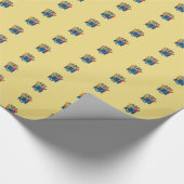 Bannermuster in New Jersey Geschenkpapier (Ecke)