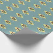 Bannermuster von Delaware Geschenkpapier (Ecke)