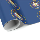 Bannermuster von Utah Geschenkpapier (Rolleneckpunkt)