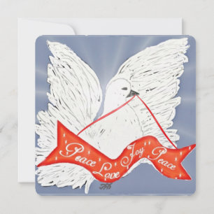 Bannertaube- Custom 4,25" x 5,5" Einladungen