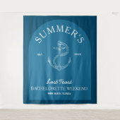 Bannerwerbung für den Bachelorette-Banner der Küst Wandteppich (Vorderseite)