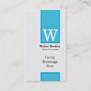 Bannerwrap (blau) visitenkarte