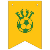 bannière à fanions Footprints of Glory – World Cup Wimpelkette (Erste Fahne)