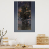 Bannitio (dunkel) - Poster (Küche)