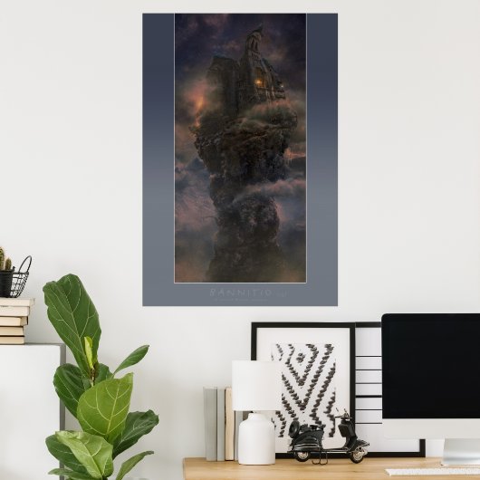 Bannitio (dunkel) - Poster (Heimbüro)