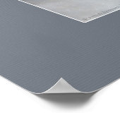 Bannitio | Poster mit grauem Rahmen (Ecke)