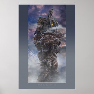 Bannitio Poster mit grauem Rahmen