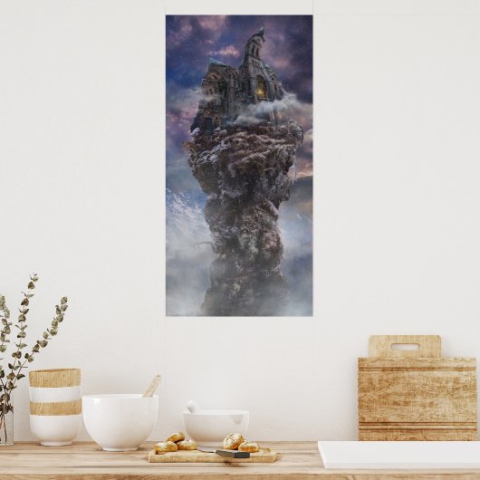 Bannitio | Surreal Digital Art Poster (Küche)