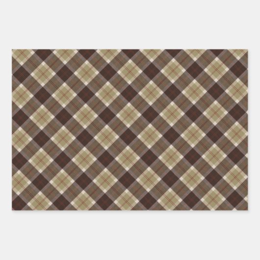 Bannockbane Original Scottish Tartan Geschenkpapier Set (Vorderseite 2)