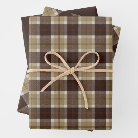 Bannockbane Original Scottish Tartan Geschenkpapier Set (Beispiel)