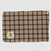 Bannockbane Original Scottish Tartan Golfhandtuch (Horizontal)