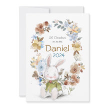 Banny Rabet new born Greeting cards