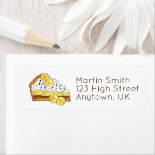 Banoffee Banana Toffee Pie Slice UK British Food