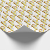 Banoffee Banana Toffee Pie Slice UK British Food Geschenkpapier (Ecke)