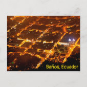 Banos, Ecuador Postkarte (Vorderseite)