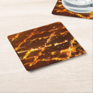 Banos, Ecuador Rechteckiger Pappuntersetzer