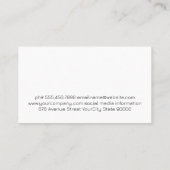 Banquet-Catering | Kulinarisch Visitenkarte (Rückseite)