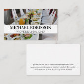 Banquet-Catering | Kulinarisch Visitenkarte (Vorne/Hinten)