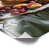 "Banquet of Chaos" Surreal farbenfrohe Kunstwerke Fotodruck (Ecke)