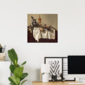 Banquet - Willem Claesz Heda Kunstgedicht Poster (Heimbüro)