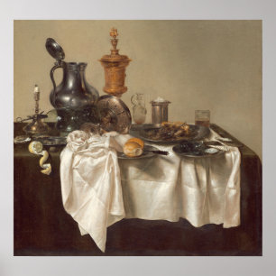 Banquet - Willem Claesz Heda Kunstgedicht Poster