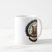 Banrigh Leòmhann. Alba Kaffeetasse (VorderseiteRechts)