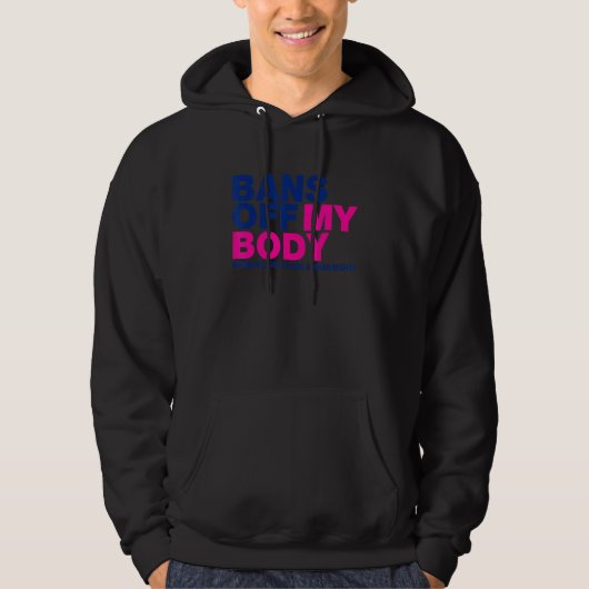 Bans Off Our Bodies Women's Rights Hoodie (Vorderseite)
