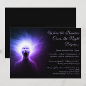 Banshee Cry Halloween Party Einladung (Vorne/Hinten)