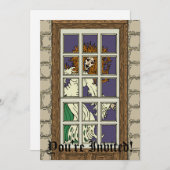 Banshee Einladung (Vorne/Hinten)