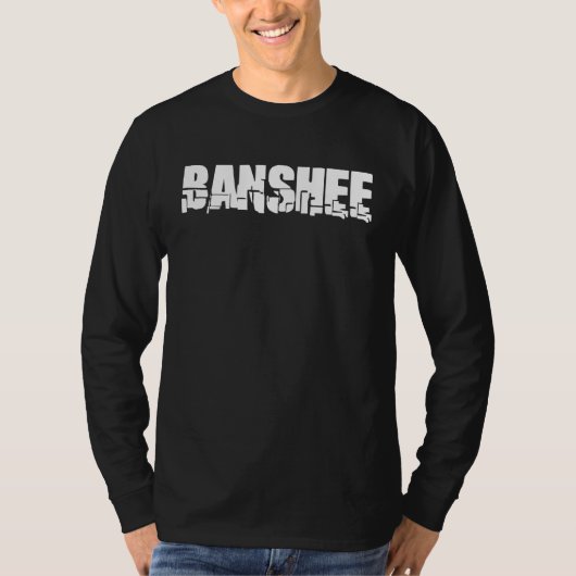 Banshee Faules Halloween Kostüm T-Shirt (Vorderseite)