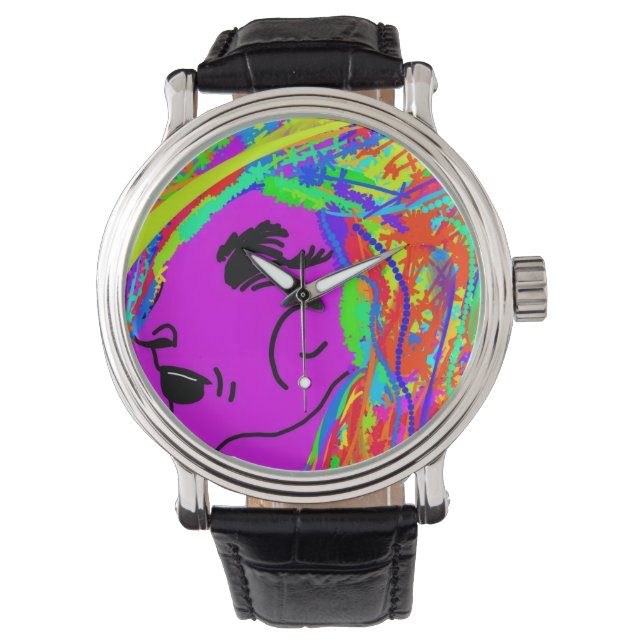 Banshee Glow-Up-Beobachtung Armbanduhr (Vorderseite)