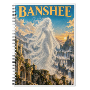 Banshee, Gothic Fantasy Monster Notizblock
