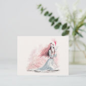 Banshee Postkarte (Stehend Vorderseite)